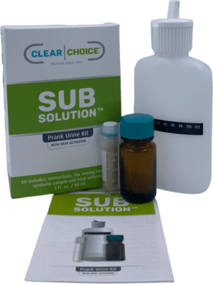 sub solution synthetic urine kit