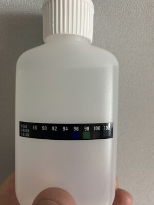 synthetic urine temperature strip